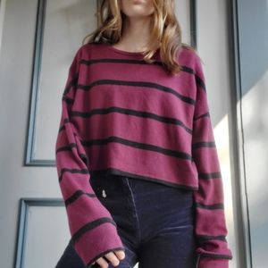 maroon fall shirt/sweater